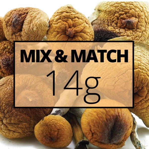 mmj shrooms mix and match 14g