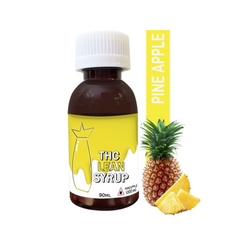Buy THC Lean Syrup – Pineapple 1000MG THC at MMJ Express Online Shop