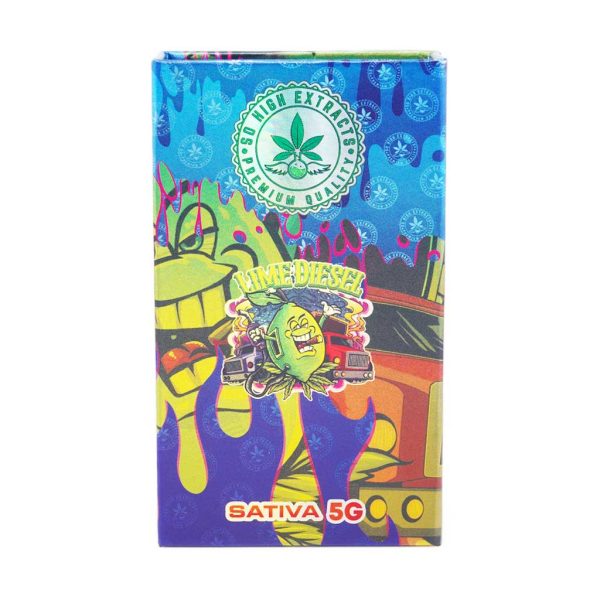 Buy So High Extracts 5G Disposable Pen – Lime Diesel (SATIVA) at MMJ Express Online Shop