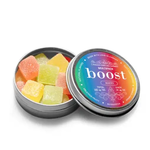 Buy Boost Edibles THC Variety Pack Gummies 300MG at MMJ Express Online Shop