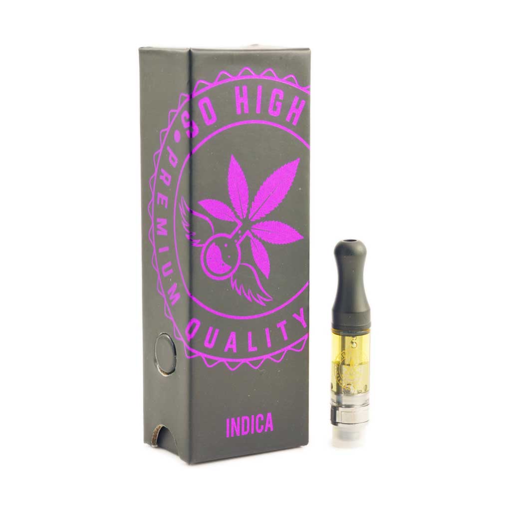 Buy So High Extracts Premium Cartridge 0.5ML THC - Blueberry at MMJ Express Online Shop