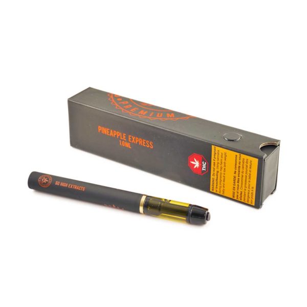 Buy So High Extracts Disposable Pen 1ML - Pineapple Express (SATIVA) at MMJ Express Online Store