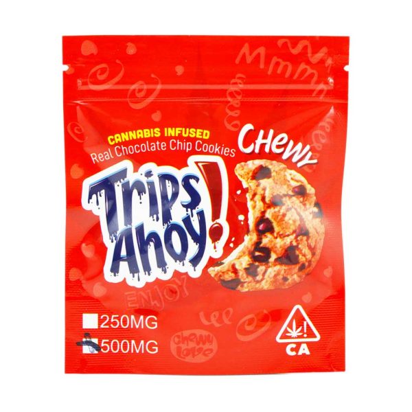 Buy Trips Ahoy Chewy Chocolate Chip Cookies 500mg THC at MMJ Express Online Shop