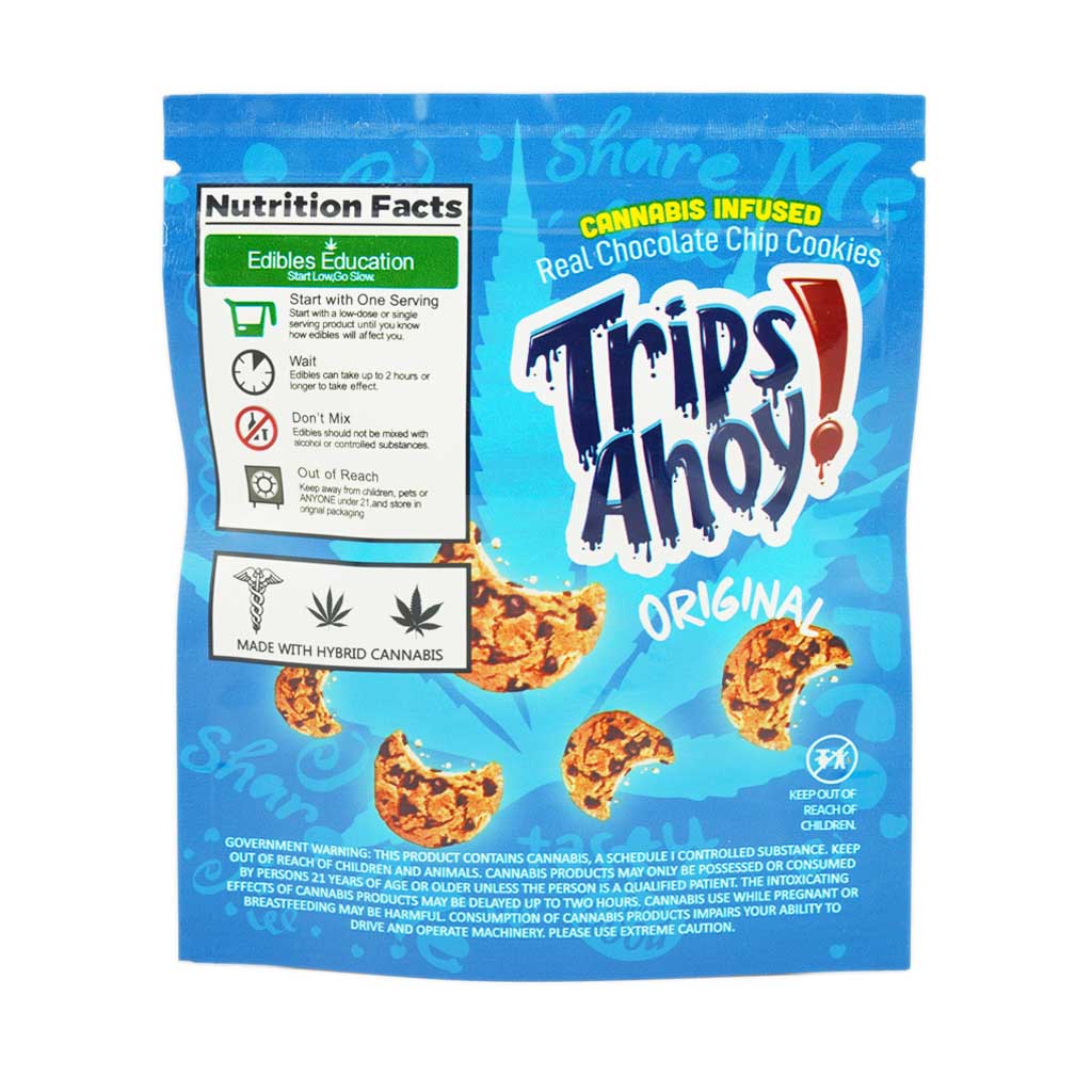 Buy Trips Ahoy Original Chocolate Chip Cookie 500mg THC