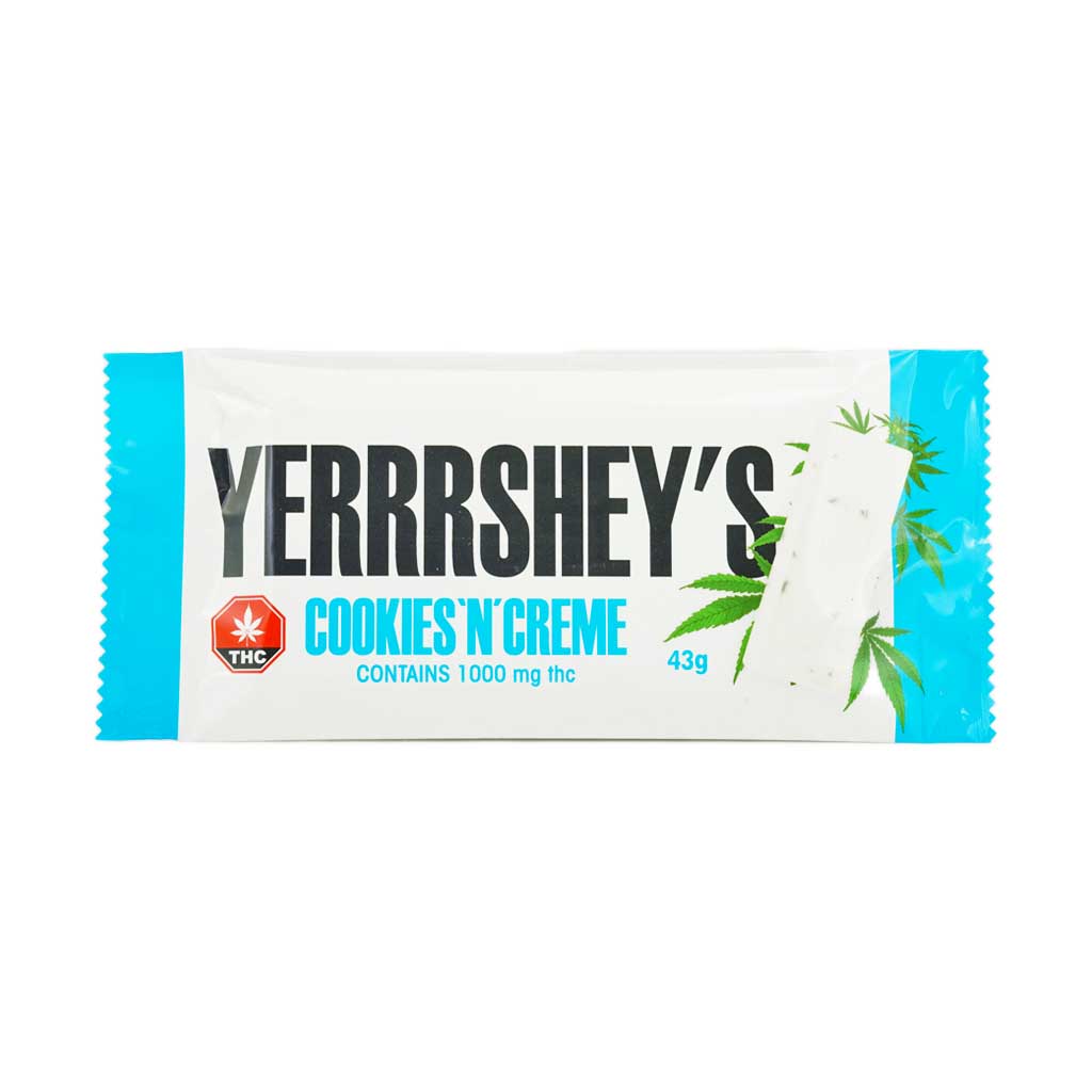 Buy Yerrrshey's - Cookies 'N' Creme 1000mg THC at MMJ Express Online Shop