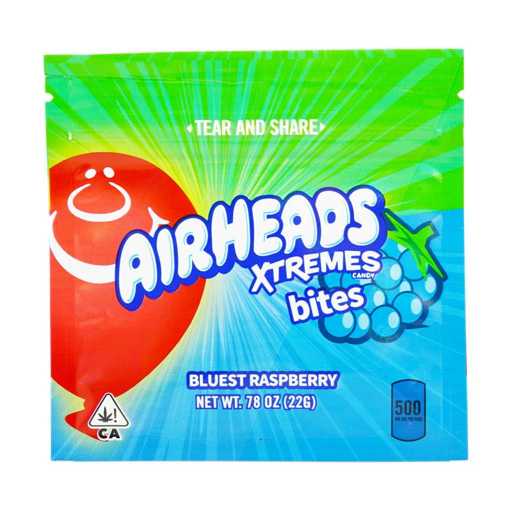 Buy Airhead Extremes - Blue Raspberry 500MG THC at MMJ Express Online Shop