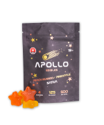 Buy Apollo Peach Mango/Pineapple Shooting Stars Gummies 500MG THC (SATIVA) at MMJ Express Online Shop