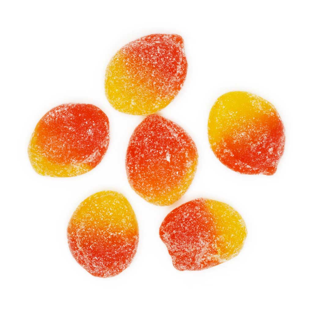 Buy Get Wrecked Edibles - Sour Peach Gummies 150mg THC at MMJ Express Online Shop