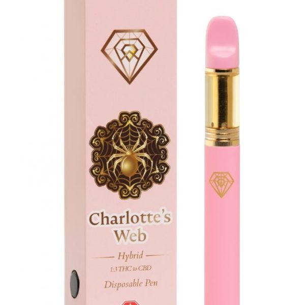 Buy Diamond Concentrate - Charlotte's Web 1:3 THC-CBD Disposable Pen at MMJ Express Online Shop