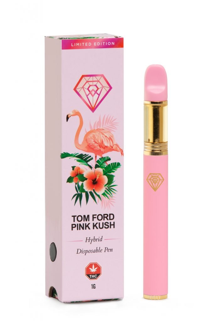 Buy Diamond Concentrate - Tom Ford Pink Kush Disposable Pen at MMJ Express Online Shop