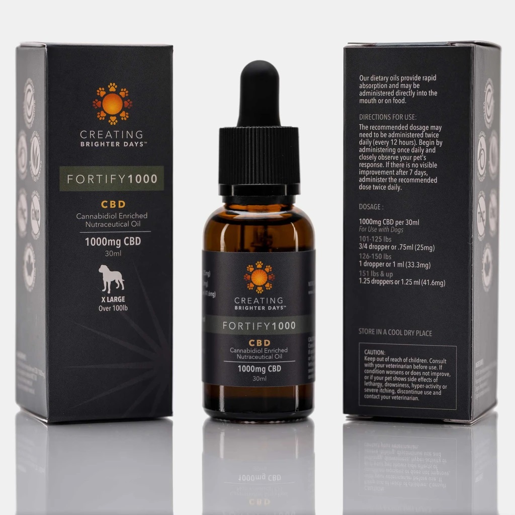 Fortify Plus Nutraceutical Pet Oil