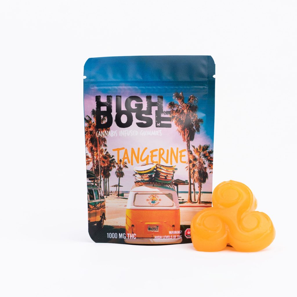 Buy High Dose - TANGERINE 500/1000MG THC at MMJ Express Online Shop