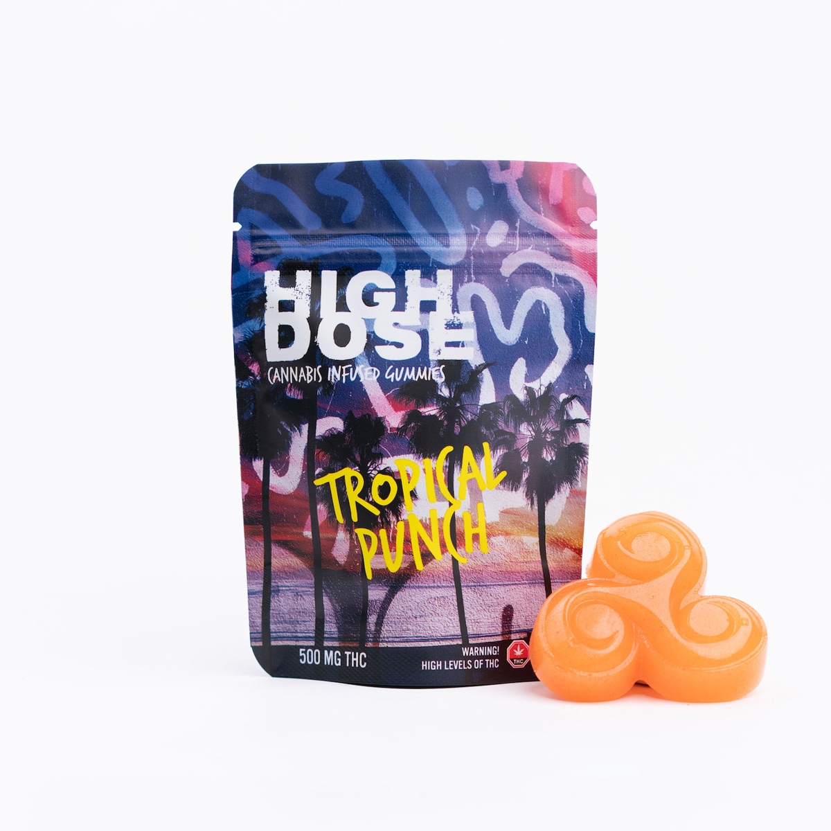 Buy High Dose - Tropical Punch 500/1000MG THC at MMJ Express Online Shop