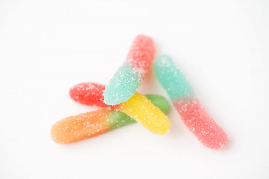 Buy Laughing Monkey - Gummy Worms 150mg THC at MMJExpress Online Dispensary