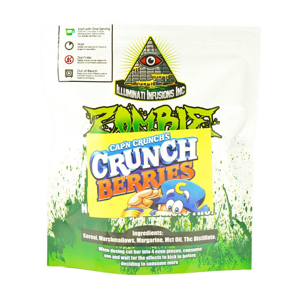 Buy Cannabis Edibles Zombie Bars Cap’n Crunch’s Berries at MMJ Express Online Shop