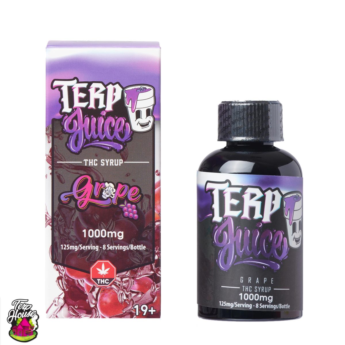 Buy Terp House - Terp Juice 1000mg THC Grape at MMJ Express Online Shop