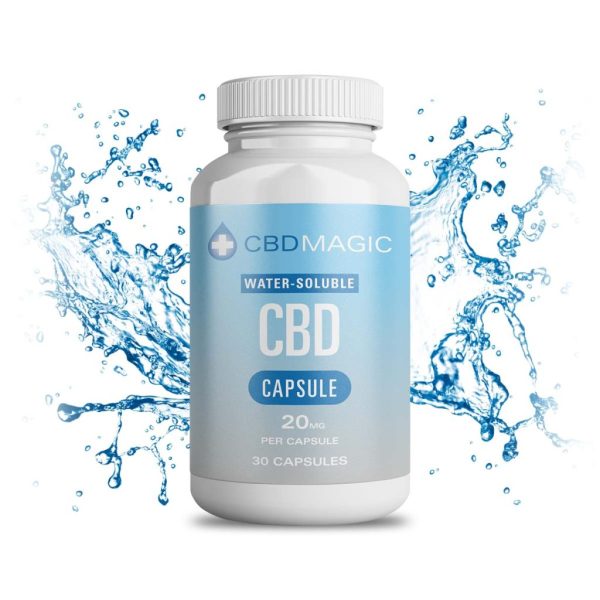 Buy CBD Magic - Water Soluble CBD Gel Capsules 600mg (30 caps) at MMJ Express Online Shop