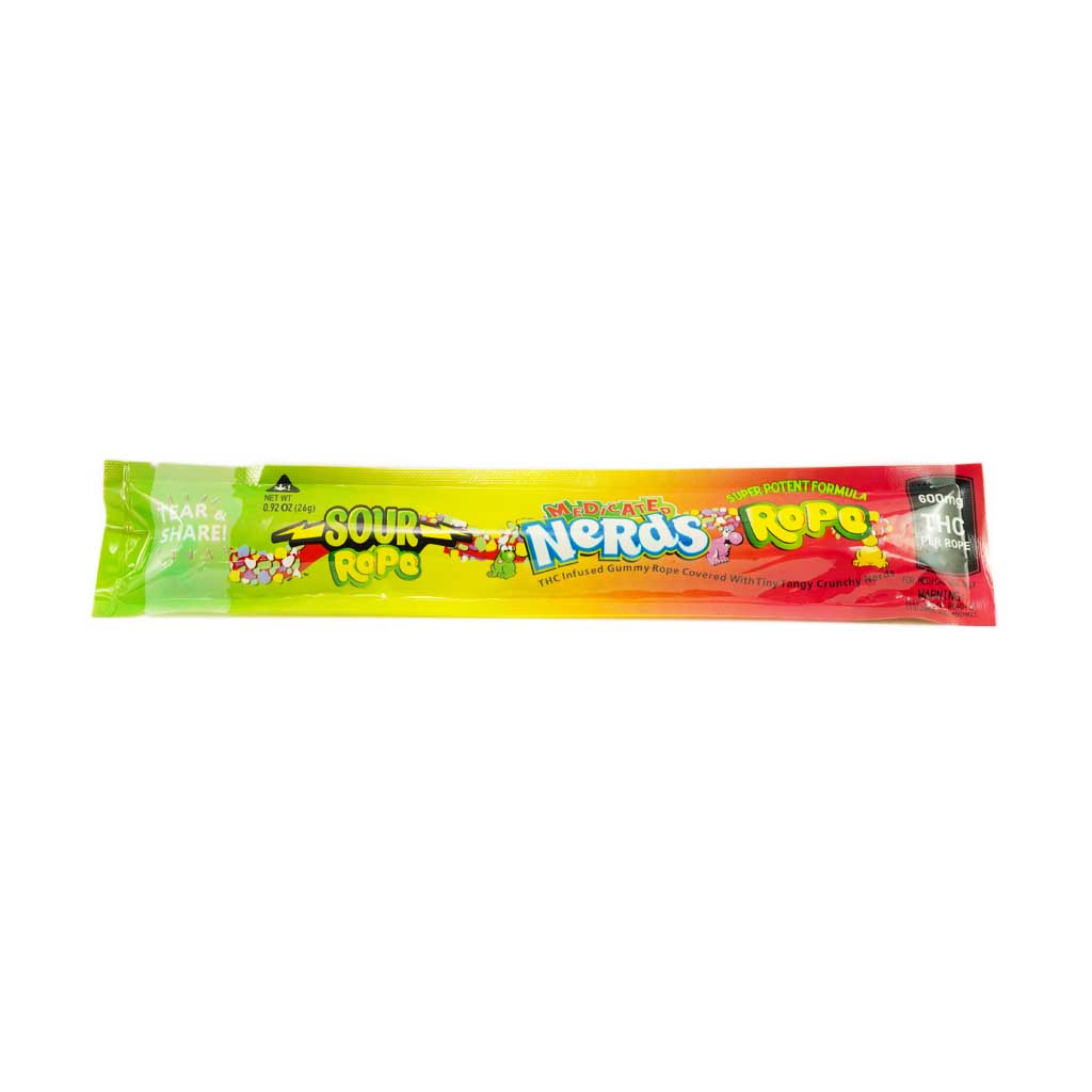 Buy Nerds Rope Sour Ropes 600MG THC at MMJ Express Online Shop