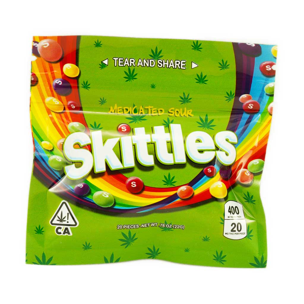Buy Skittles Sour 400MG THC at MMJ Express Online Shop
