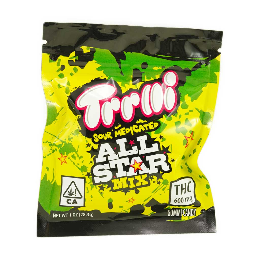 Buy Trrlli Sour All Star Gummies 600MG THC at MMJ Online Shop