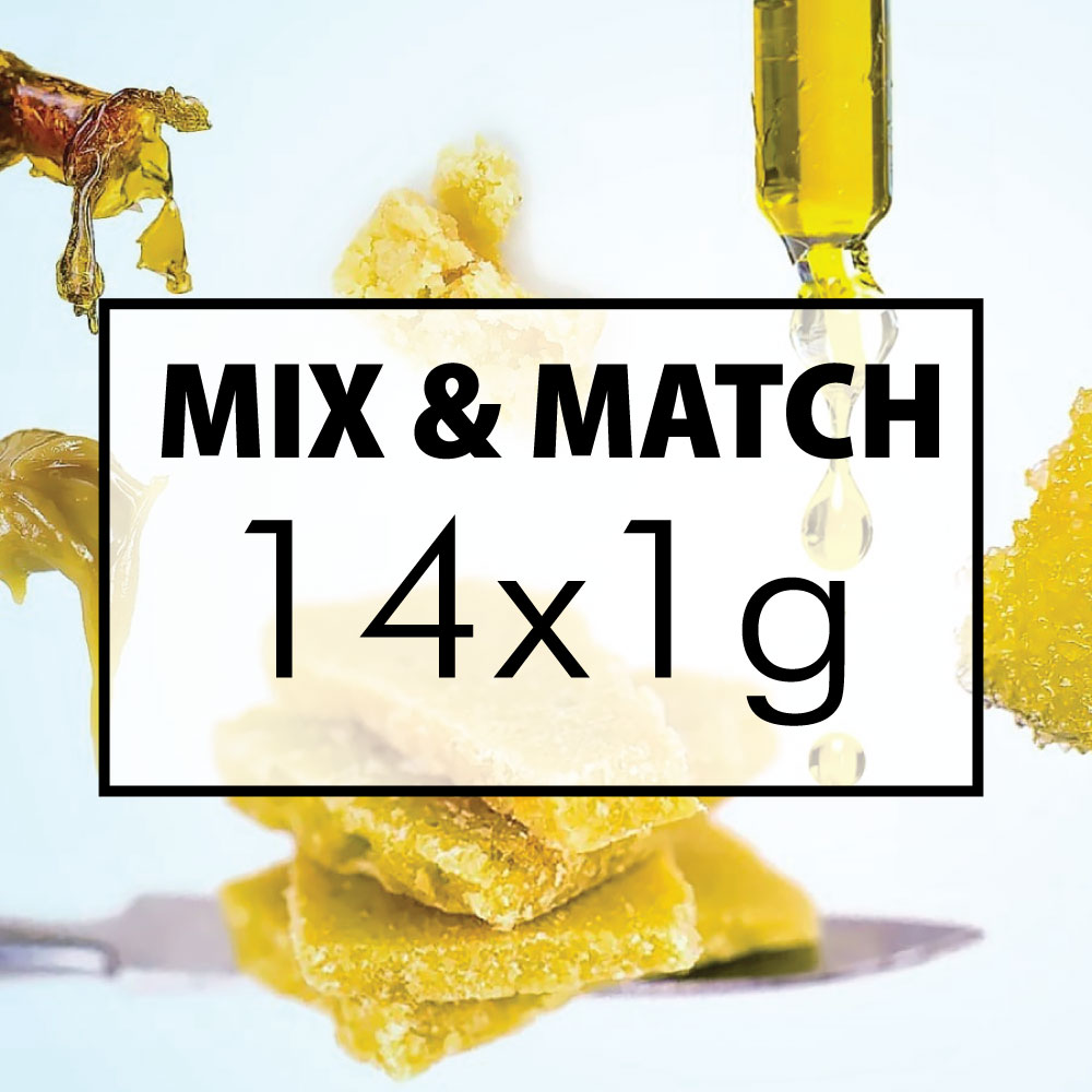 mix and match concentrates 14x1g