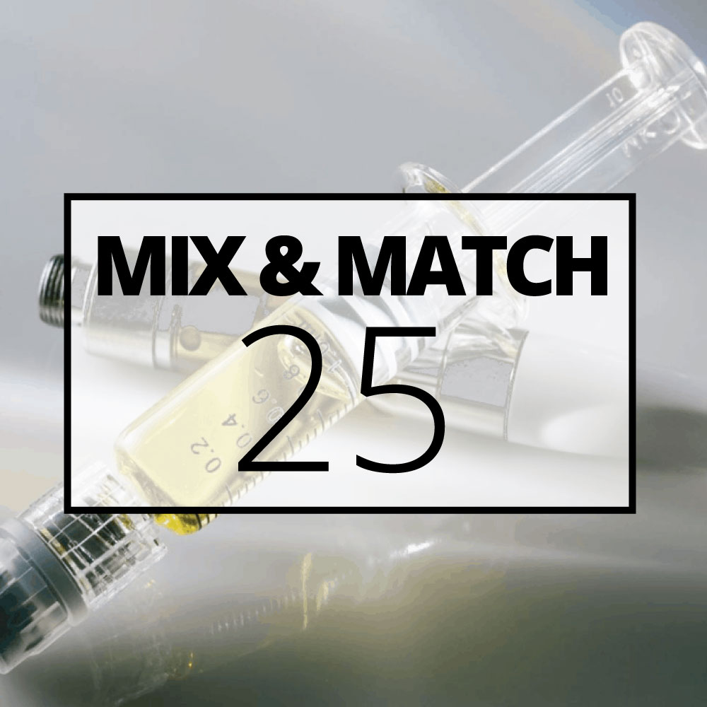mmj syringes mix and match 25