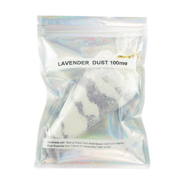 Buy Lavender Bath Dust 100mg CBD at MMJ Express Online Shop