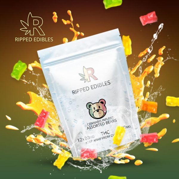 Buy Ripped Edibles - Assorted Bears 240MG THC at MMJ Express Online Shop