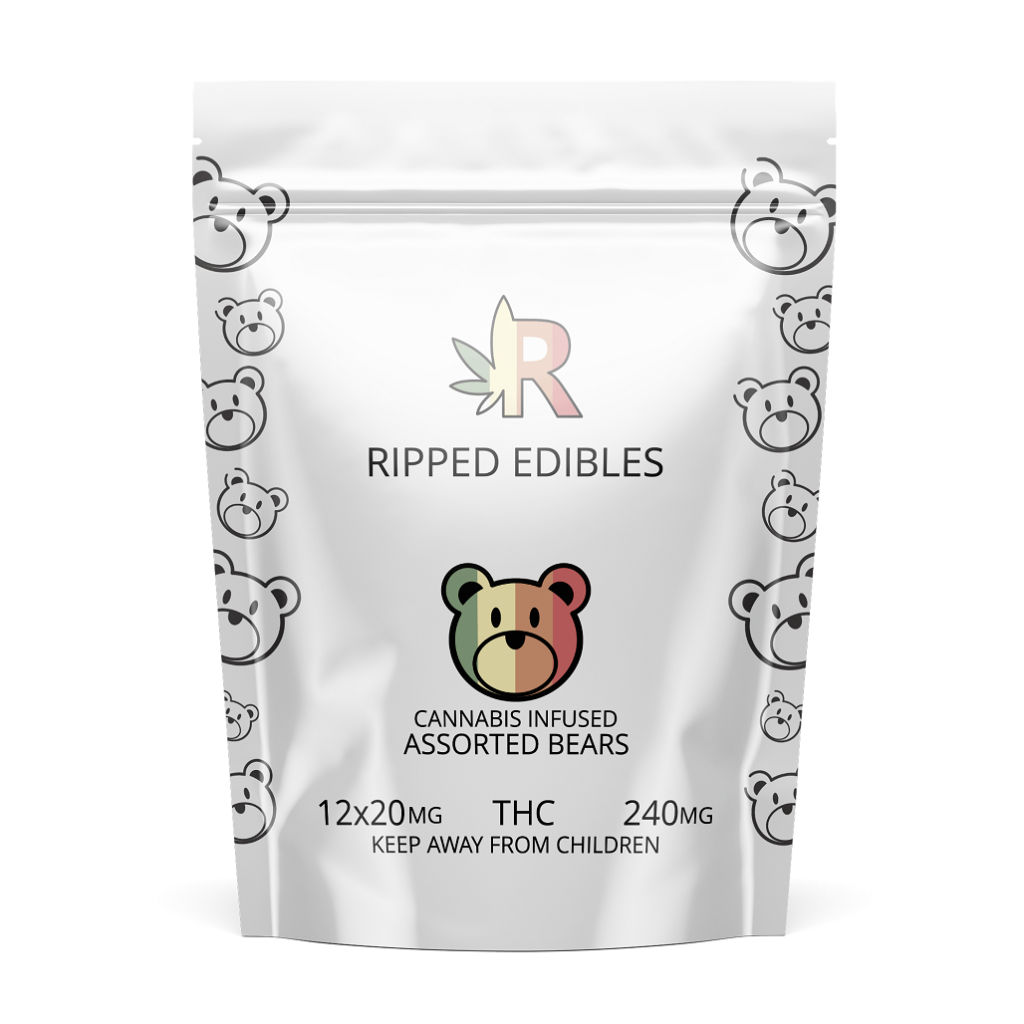 Buy Ripped Edibles - Assorted Bears 240MG THC at MMJ Express Online Shop