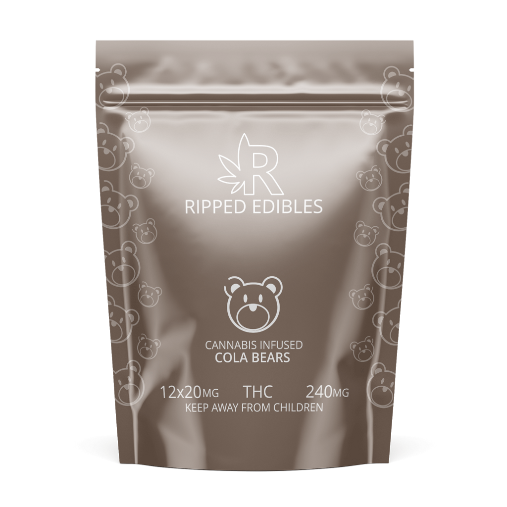 Buy Ripped Edibles - Cola Bears Gummies 240MG THC THC at MMJ Express Online Shop
