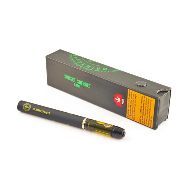 Buy So High Extracts Disposable Pen 1ML - Sunset Sherbet (HYBRID) at MMJ Express Online Shop