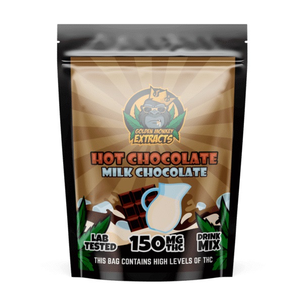 Buy Golden Monkey Extracts – THC Hot Chocolate – Milk Chocolate Drink Mix at MMJ Express Online Shop