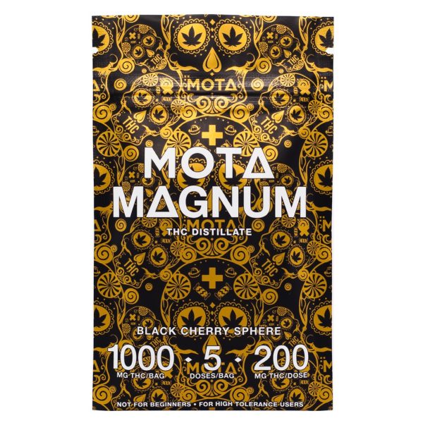 Buy MOTA - Magnum Black Clear Sphere 1000MG THC at MMJ Express Online Shop