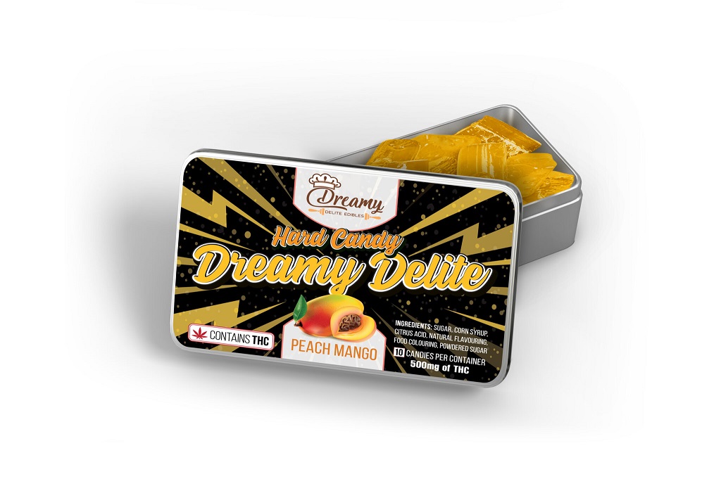 Buy Dreamy Delite Mango Stoney Munchie 500MG THC at MMJ Express Online Shop