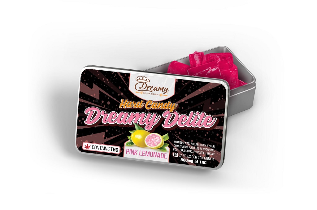 Buy Dreamy Delite Pink Lemonade Stoney Munchie 500MG THC at MMJ Express Online Shop