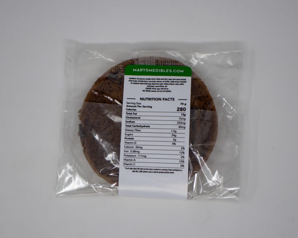Buy Mary's Medibles - Classic Chocolate Chunk 300MG Indica at MMJ Express Online Shop