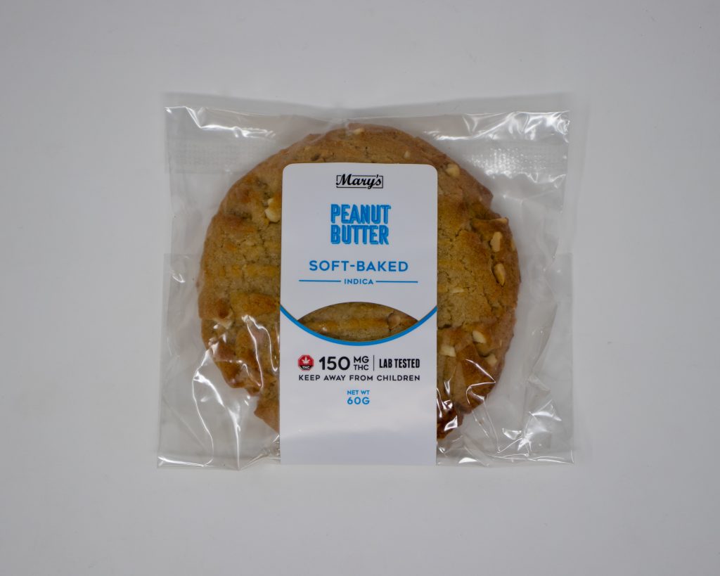 Buy Mary's Medibles - Peanut Butter Cookies 150MG Indica at MMJ Express Online Shop