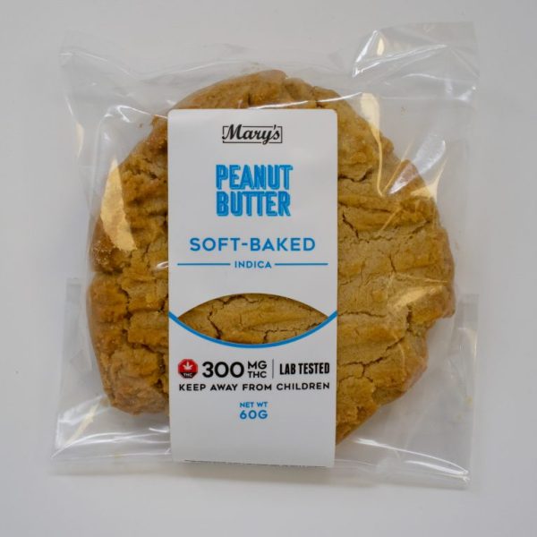 Buy Mary's Medibles - Peanut Butter Cookies 300MG Indica at MMJ Express Online Shop