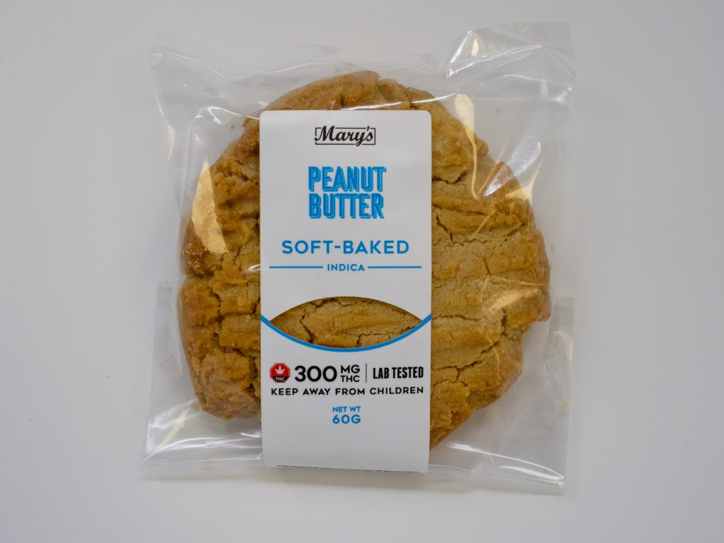 Buy Mary's Medibles - Peanut Butter Cookies 300MG Indica at MMJ Express Online Shop