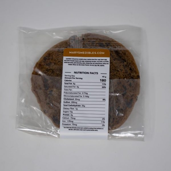 Buy Mary's Medibles - Plant Based Chocolate Chip 300MG Sativa at MMJ Express Online Shop