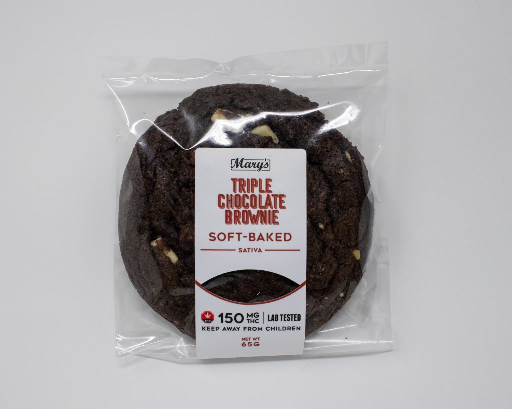 Buy Mary's Medibles - Triple Chocolate Brownie 150MG Sativa at MMJ Express Online Shop