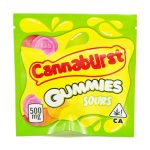 Buy Cannaburst Gummies - Sours 500MG THC at MMJ Express Online Shop