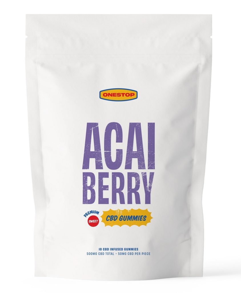 Buy One Stop – Acai Berry 500MG THC at MMJ Express Online Shop