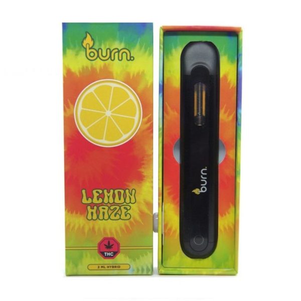 Buy Burn Extracts – Lemon Haze Mega Sized Disposable Pen 2ML at MMJ Express Online Shop