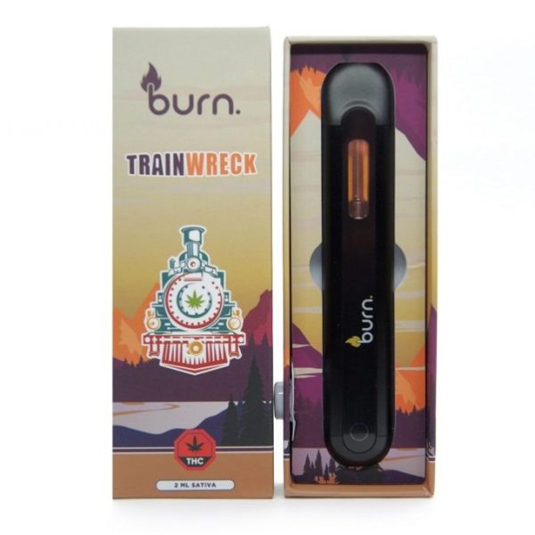 Buy Burn Extracts –Trainwreck Sized Disposable Pen 2ML at MMJ Express Online Shop