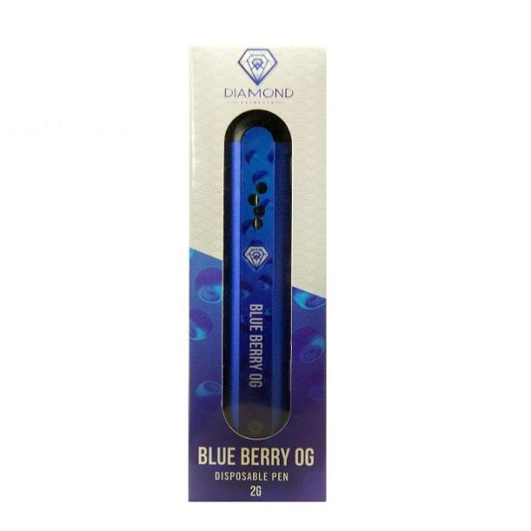 Buy Diamond Concentrates - Blueberry OG 2G Disposable Pen at MMJ Express Online Shop