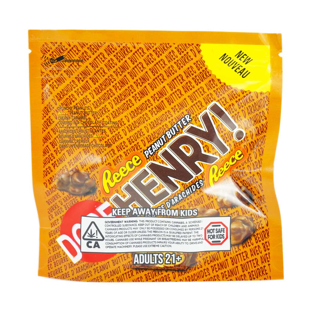 Buy Dope Henry! Reece Peanut Butter 600MG THC at MMJ Express Online Shop