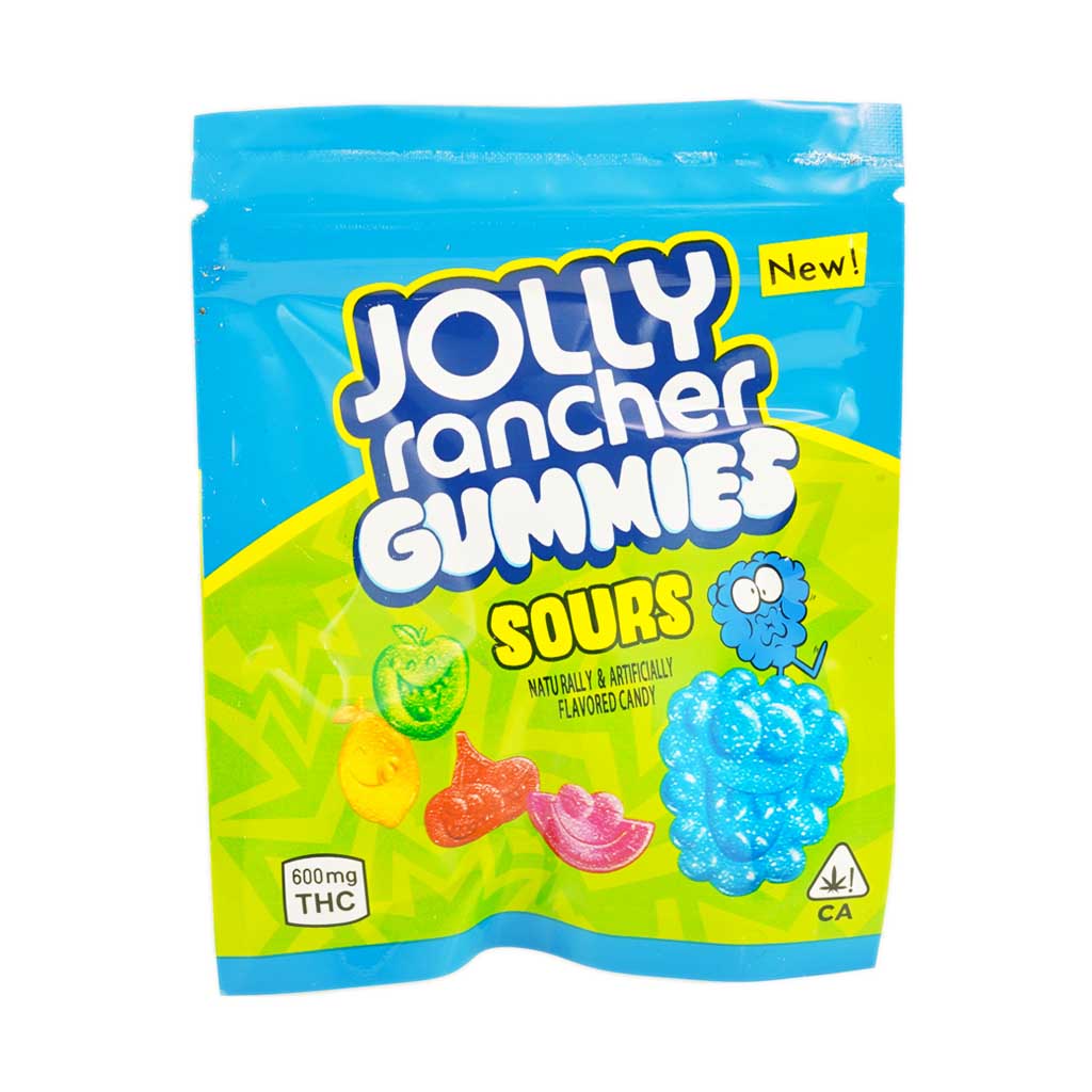 Buy Jolly Rancher Sour Gummies 600MG THC at MMJ Express Online Shop