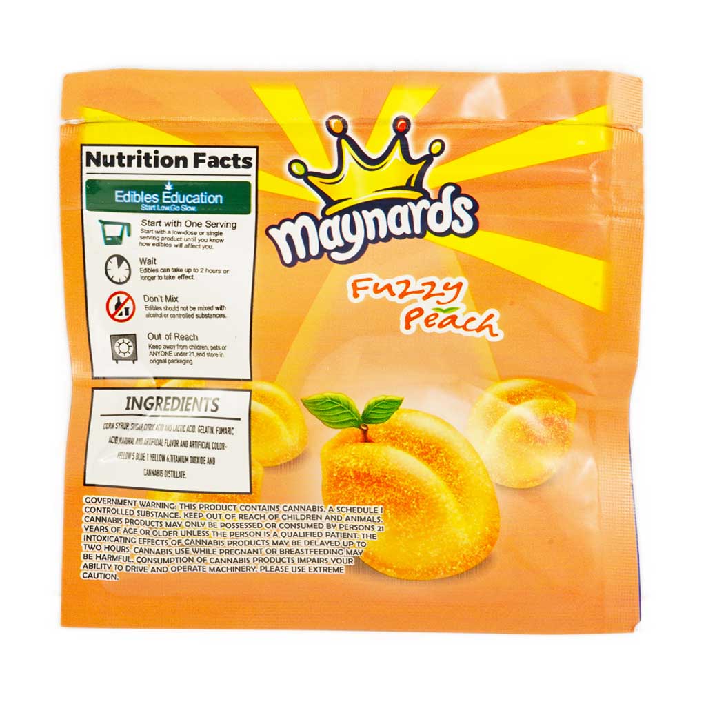 Buy Maynards – Fuzzy Peaches 600MG THC at MMJ Express Online Shop