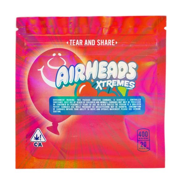 Buy Airhead Extremes Cherry 400MG THC Buy at MMJ Express Online Shop